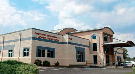 The Lawrenceville office of Kidney Hypertension Clinic
